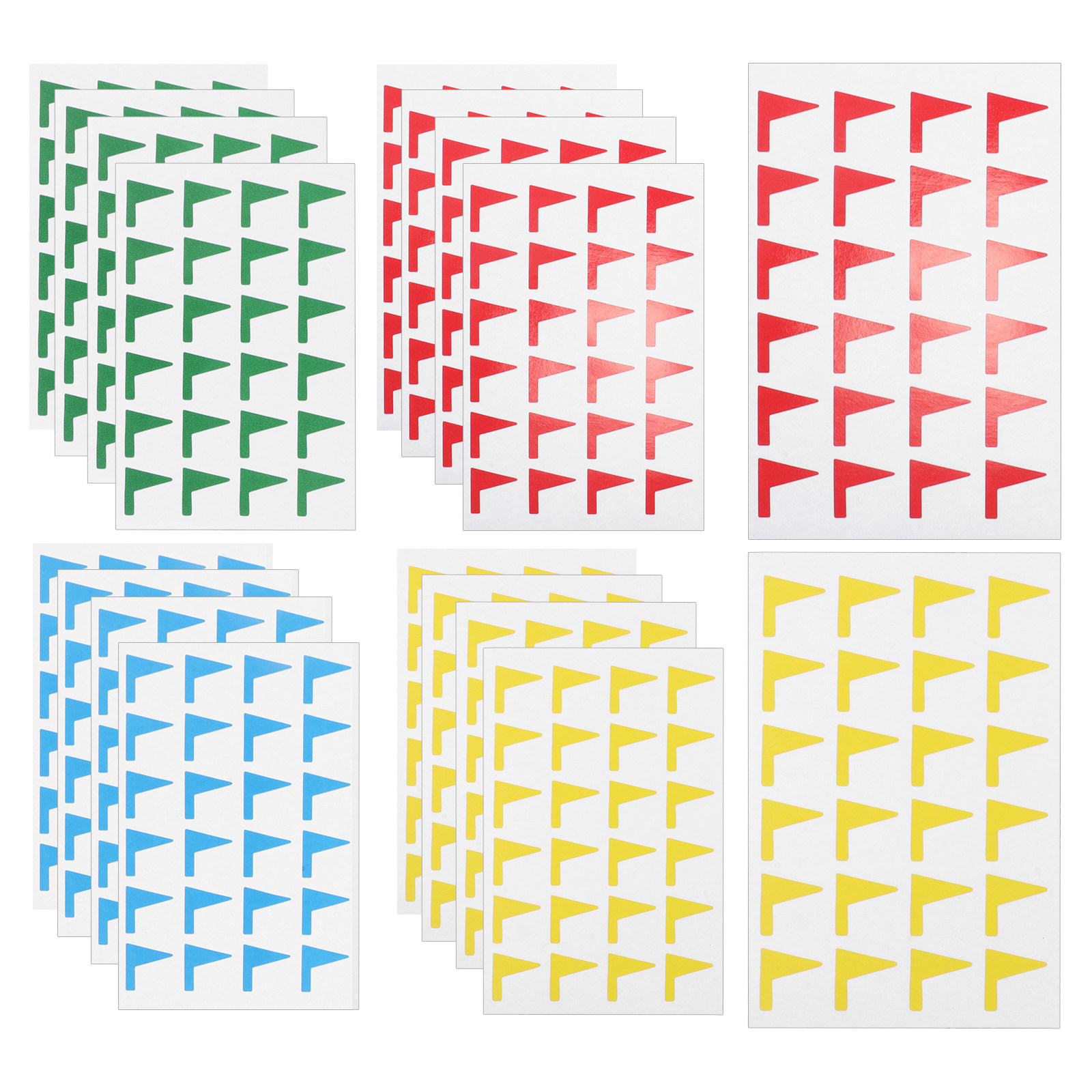 Kids Education Planner - 1Pack Small Flag Sticker Tabs for