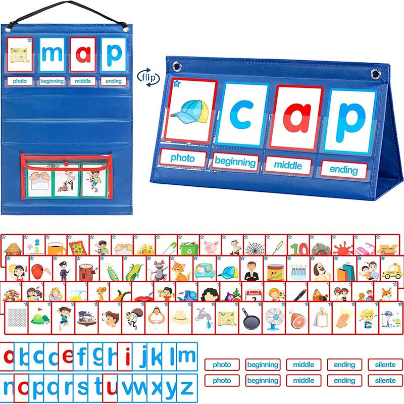 Kids Education Planner - Kid Visual Schedule Hanging Visual Planner