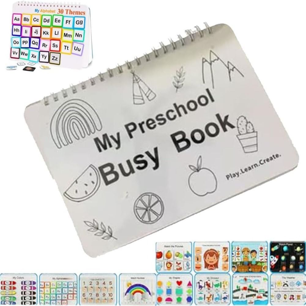 for Toddlers My Preschool Busy - Learning Workbook Preschool ulasan dan harga