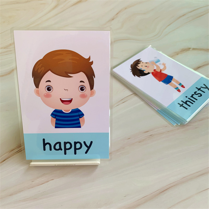14pcs Montessori Baby English  - Kids Education Card ulasan dan harga