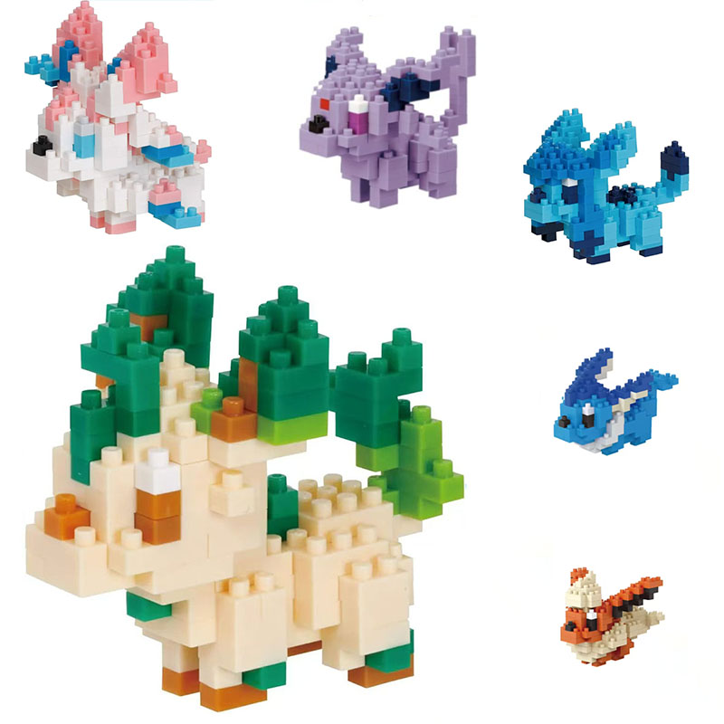 Kawaii Nanoblock Genuine Pokem - Kids Educational Device ulasan dan harga