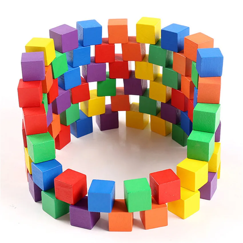 30Pcs/Set 2*2*2cm Colorful Woo - Kids Educational Game 2 ulasan dan harga