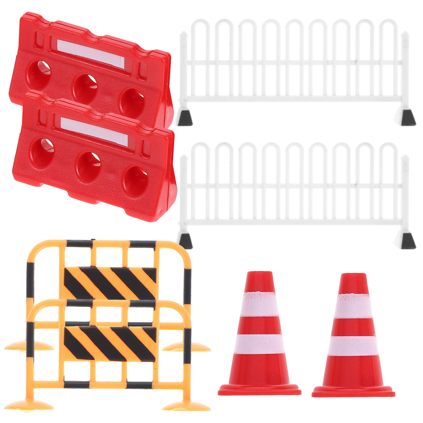 8Pcs Kids Traffic Roadblock Pl - Kids Education Sites ulasan dan harga
