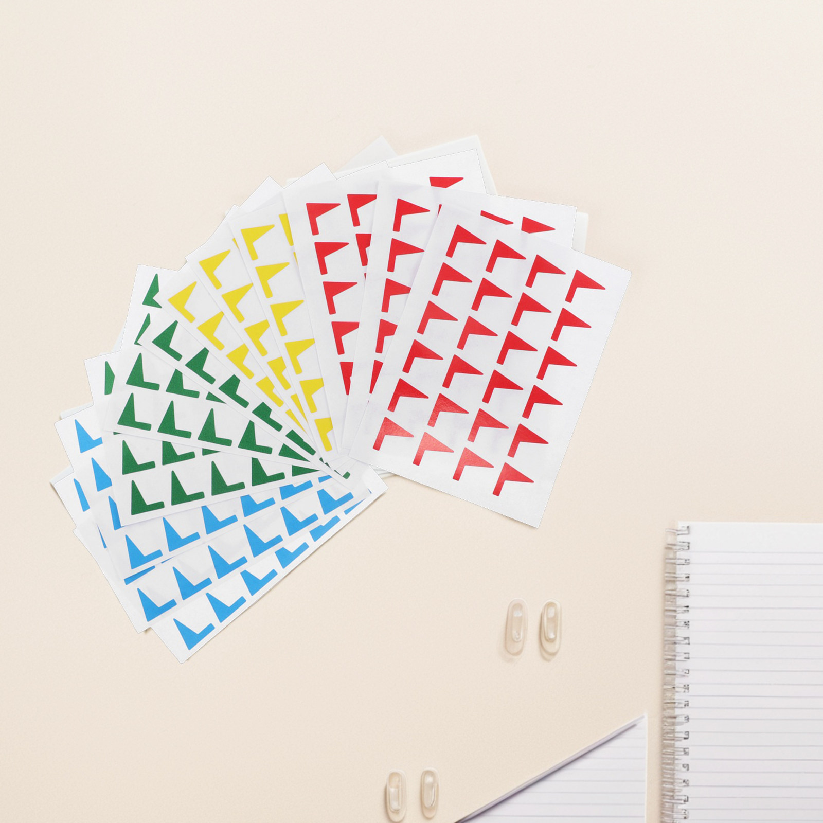 1Pack Small Flag Sticker Tabs  - Kids Education Planner ulasan dan harga