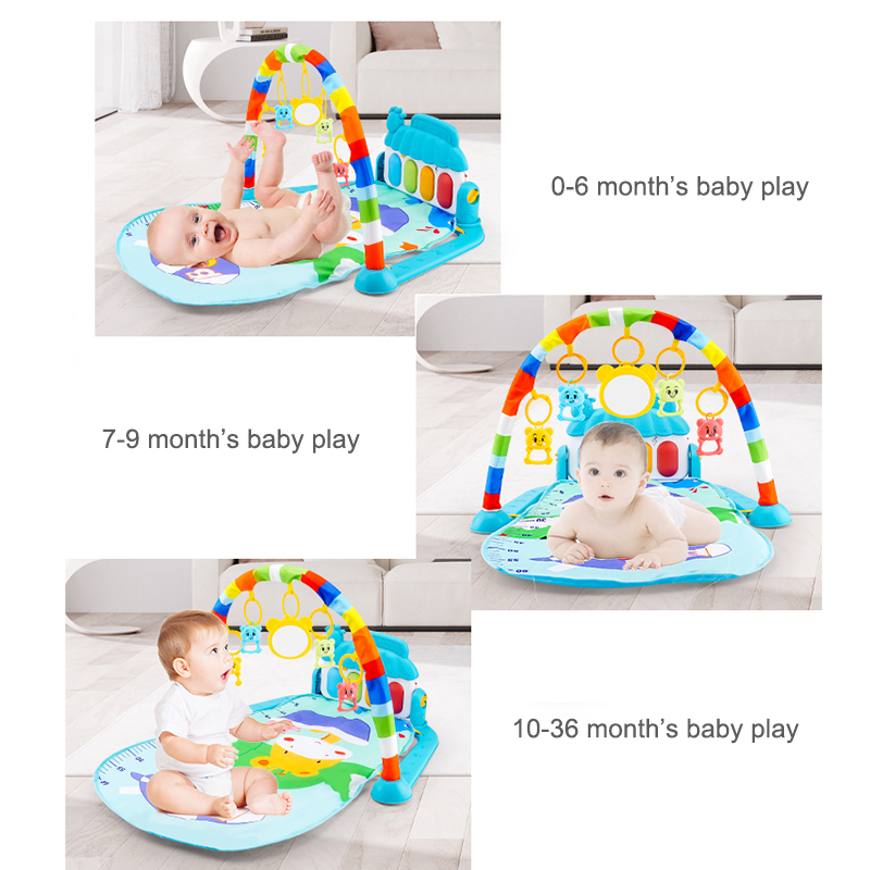 Musical Baby Activity Gym Rack - Kids Education Rug ulasan dan harga