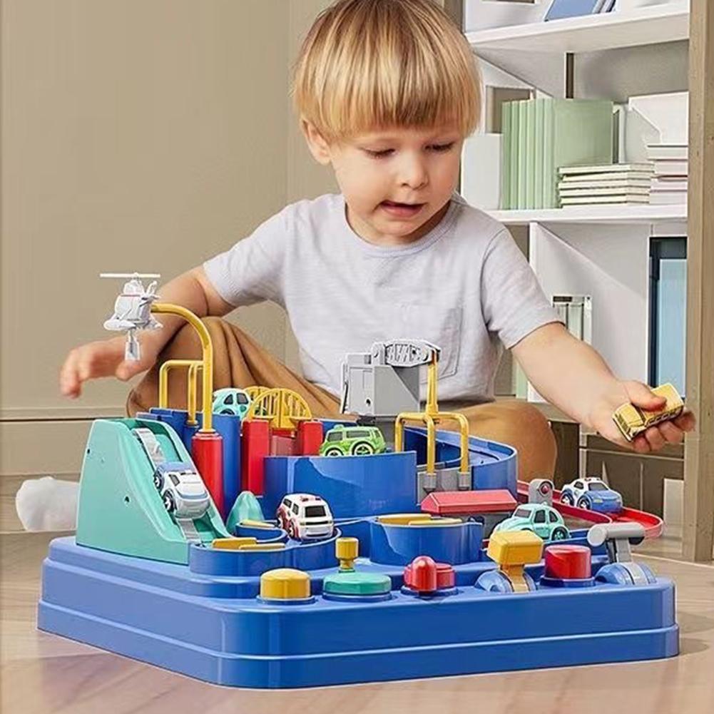 Racing Rail Car Model Train Tr - Kids Educational Device ulasan dan harga