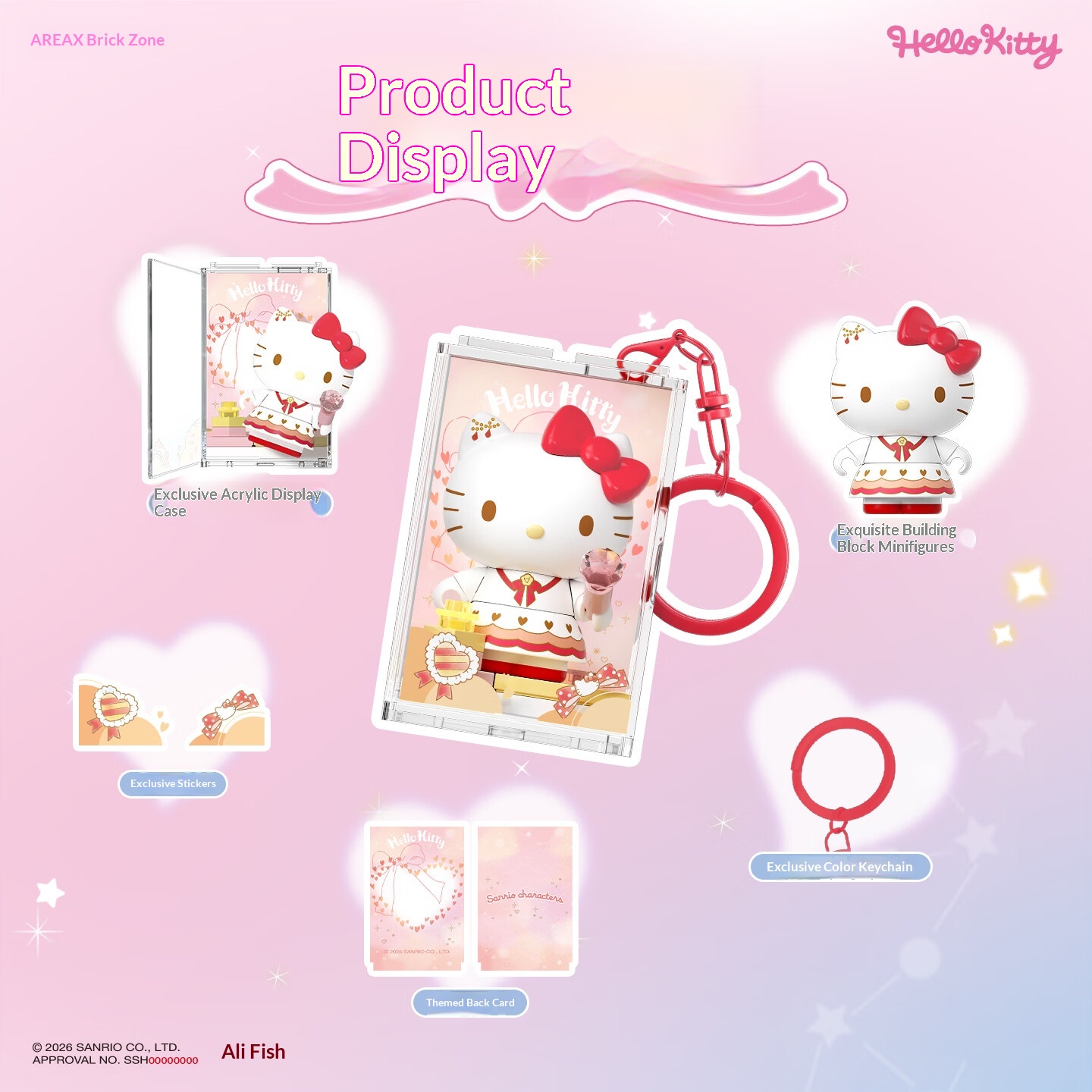Areax Sanrio Characters Buildi - Lego Set Technic ulasan dan harga