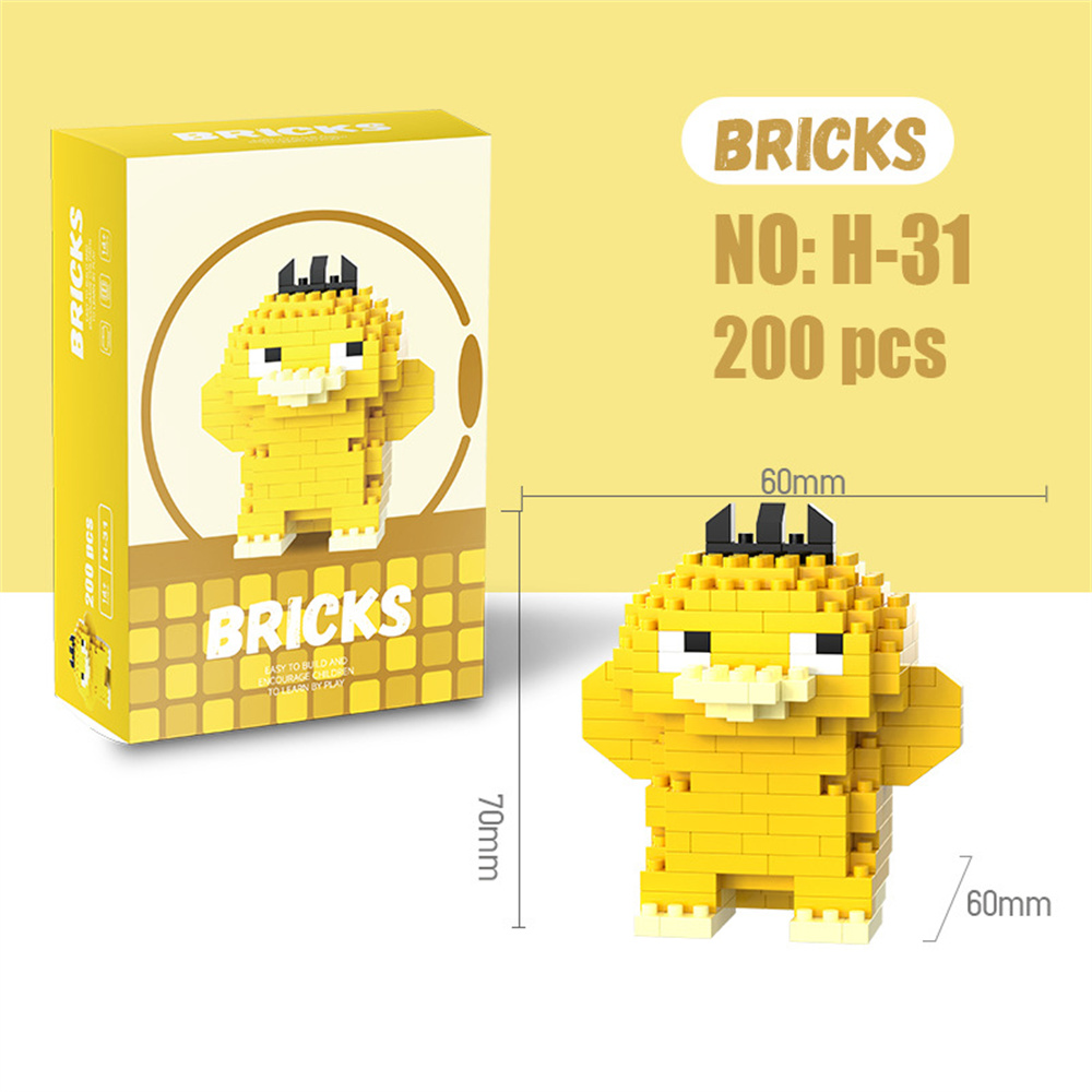 Pokemon Micro Building Blocks  - Lego Set Technic ulasan dan harga