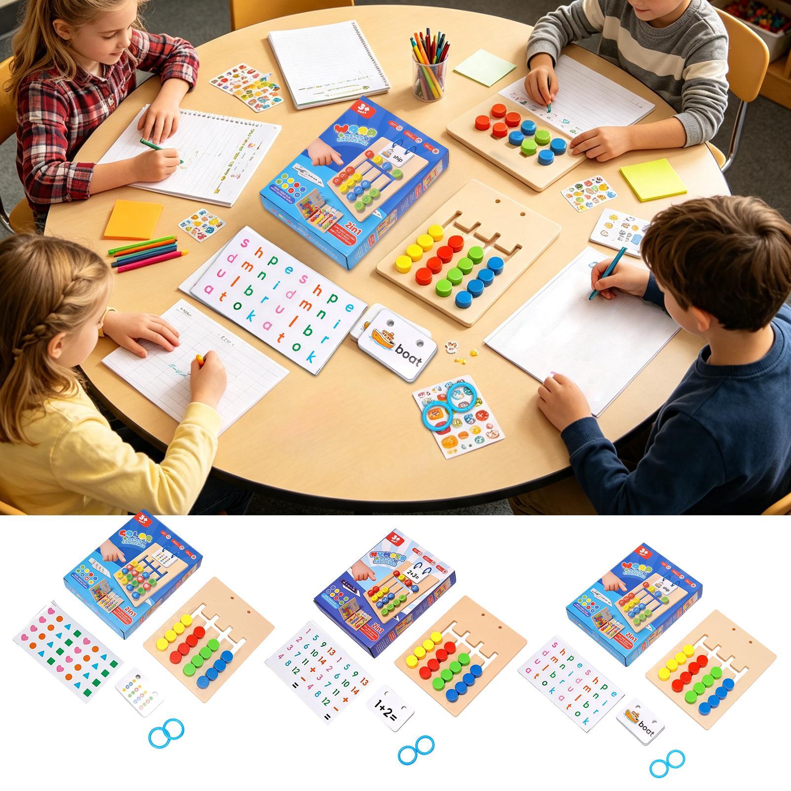 Spelling Games 2-in-1 Wooden E - Kids Educational Game 2 ulasan dan harga