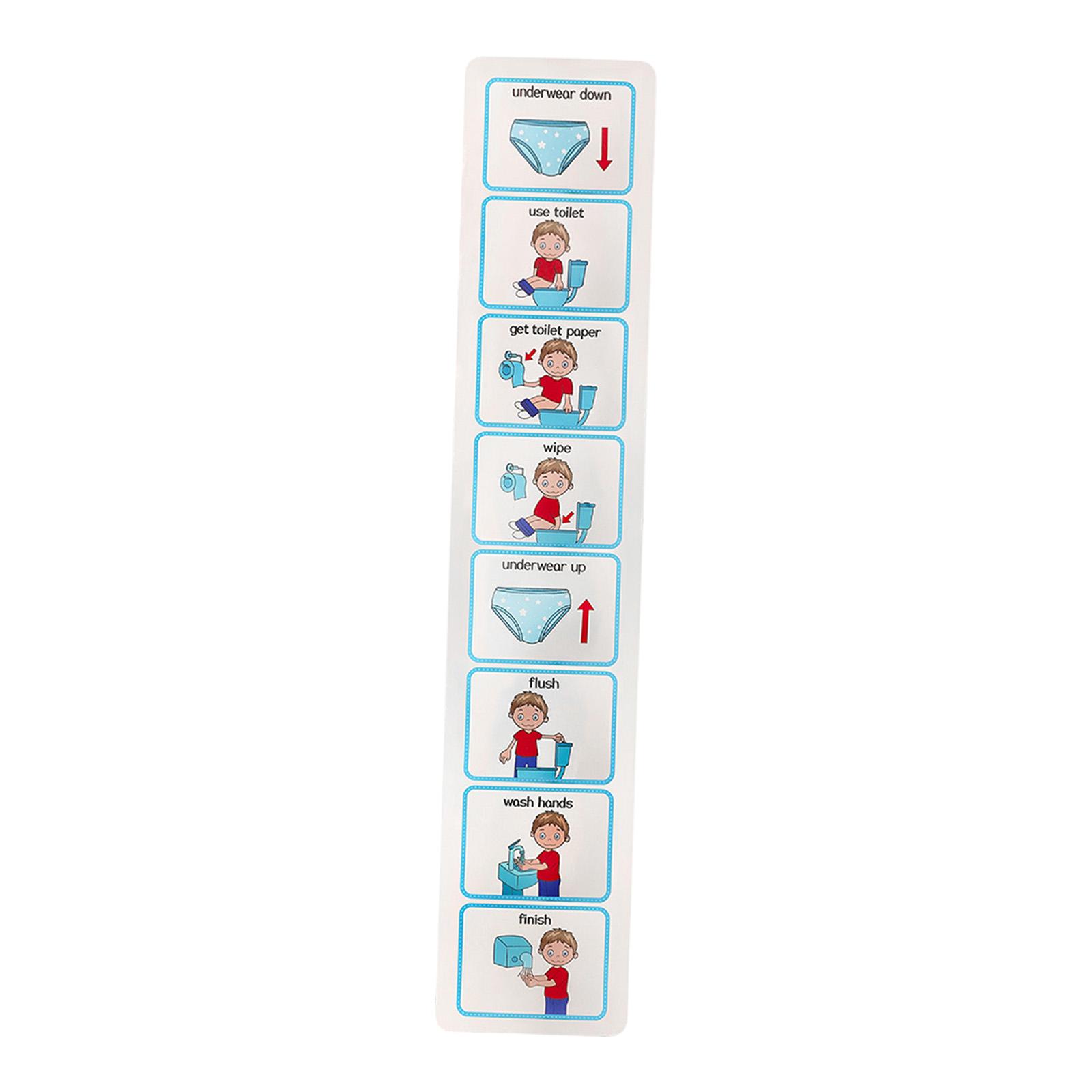 Kids Potty Chart Visual Schedu - Kids Education Planner ulasan dan harga