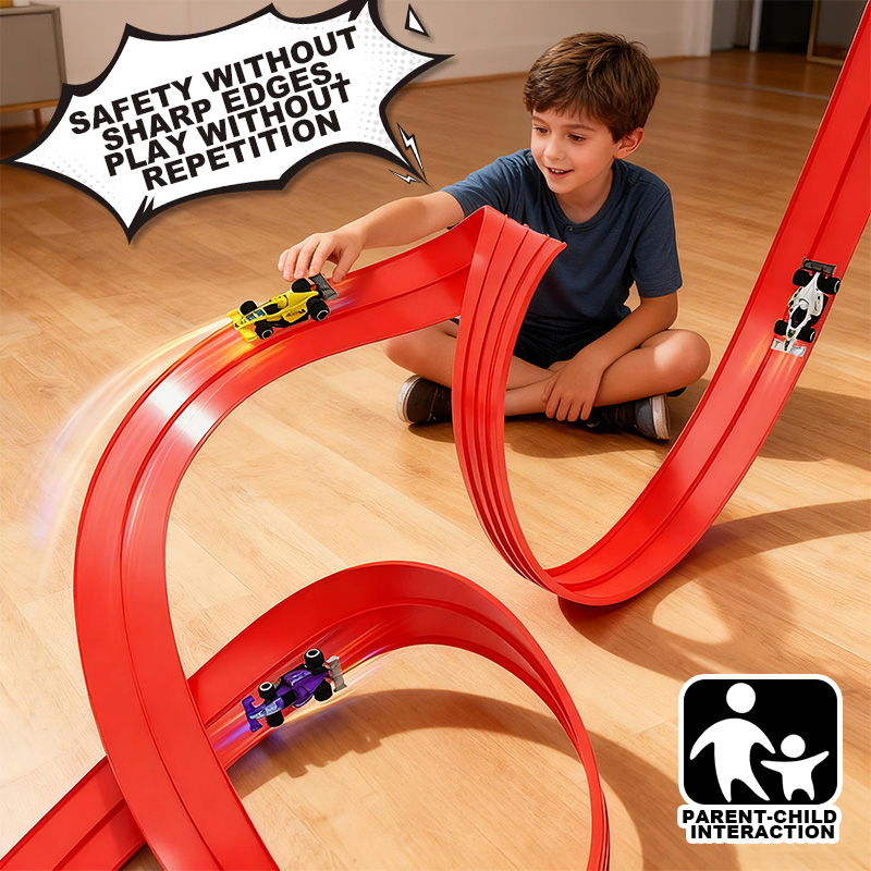 Free-assembly track car | Flex - Kids Educational Device ulasan dan harga