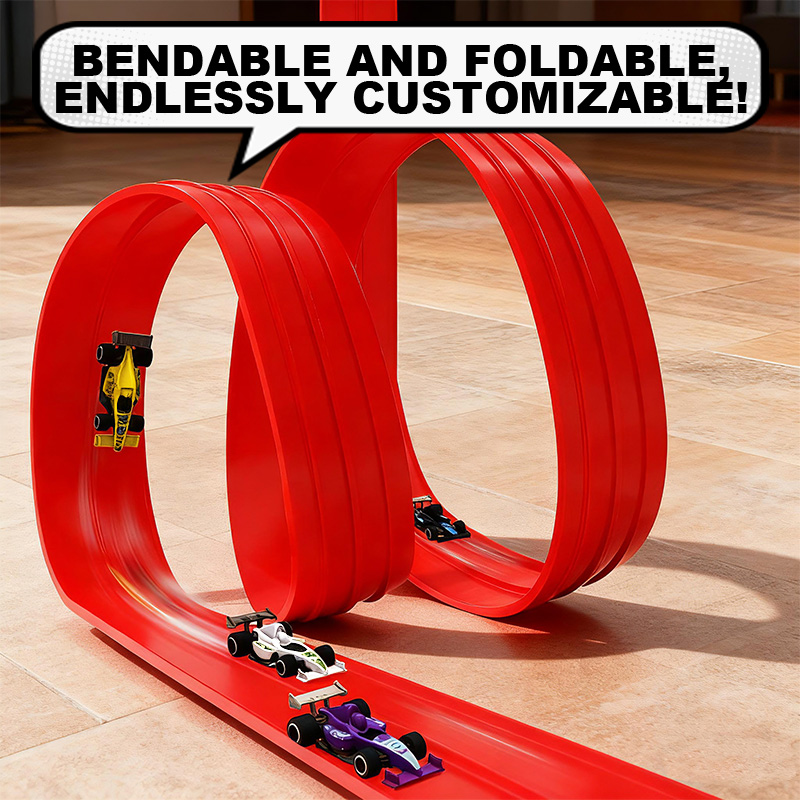 Free-assembly track car | Flex - Kids Educational Device ulasan dan harga