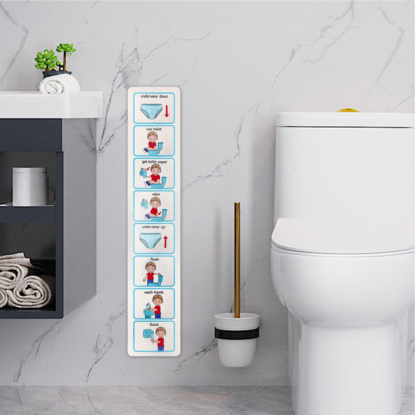 Potty Training Visual Schedule - Kids Education Charts ulasan dan harga