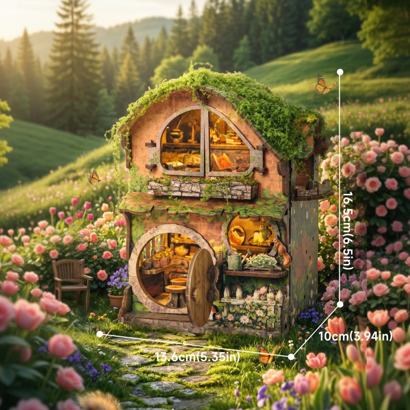 Green Vine Covered Cottage 3D  - Kids Without Education ulasan dan harga