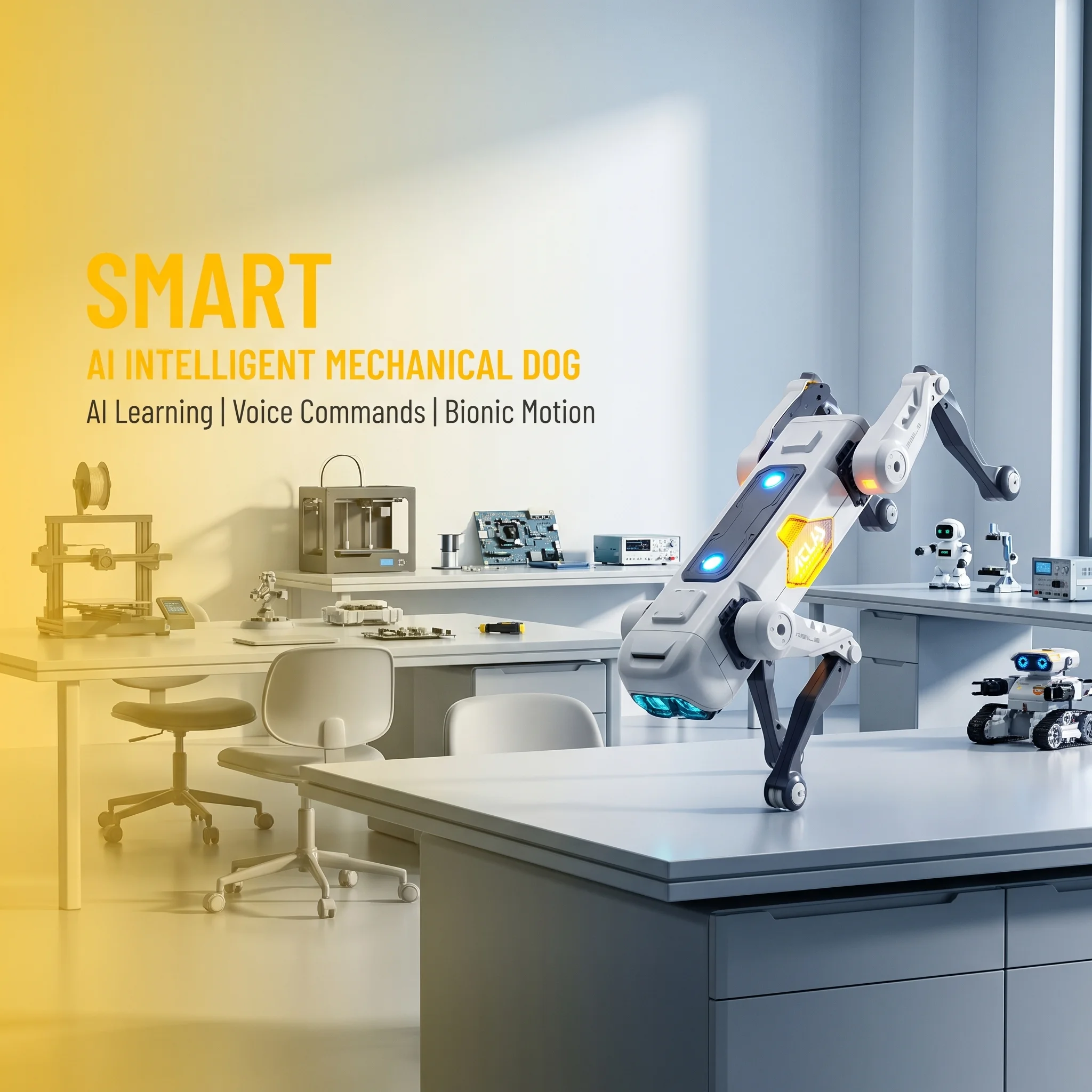 AI Smart Robot Dog, Voice & AP - Kids Educational Device ulasan dan harga