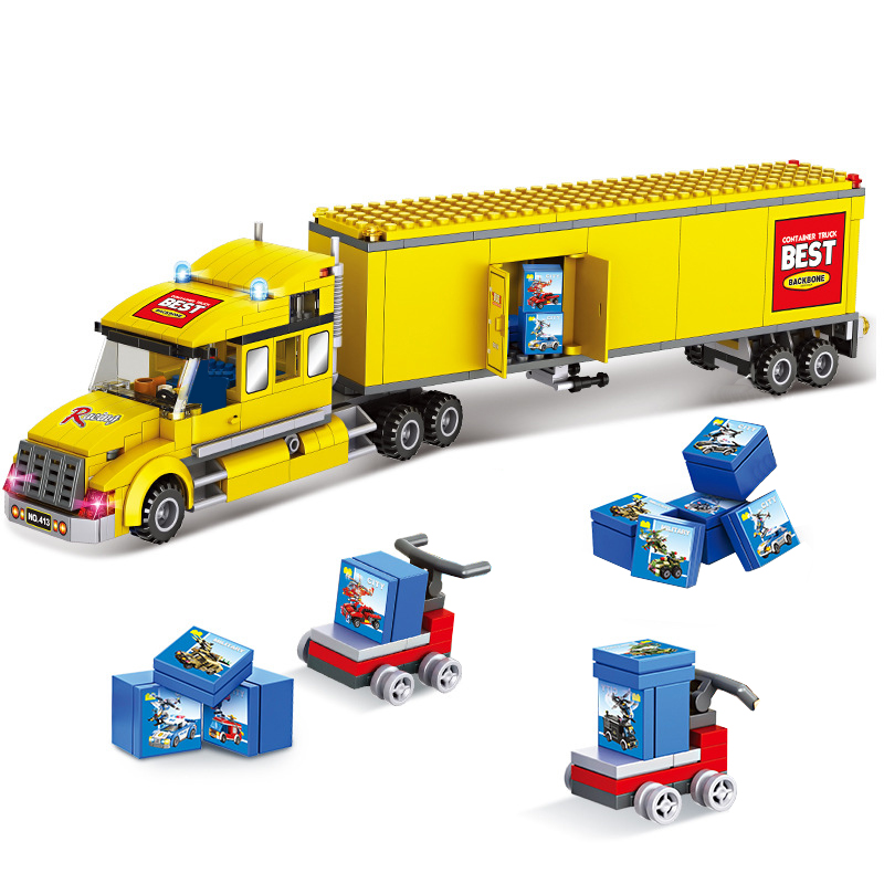 New Modern City Big Cargo Frei - Kids Education Sites ulasan dan harga
