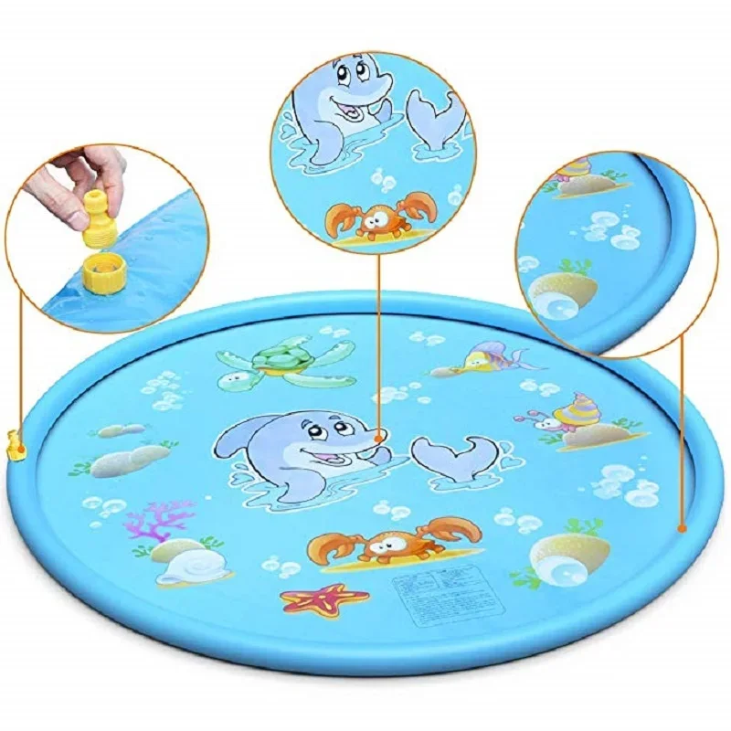 100/170cm Kids Inflatable Wate - Kids Education Rug ulasan dan harga