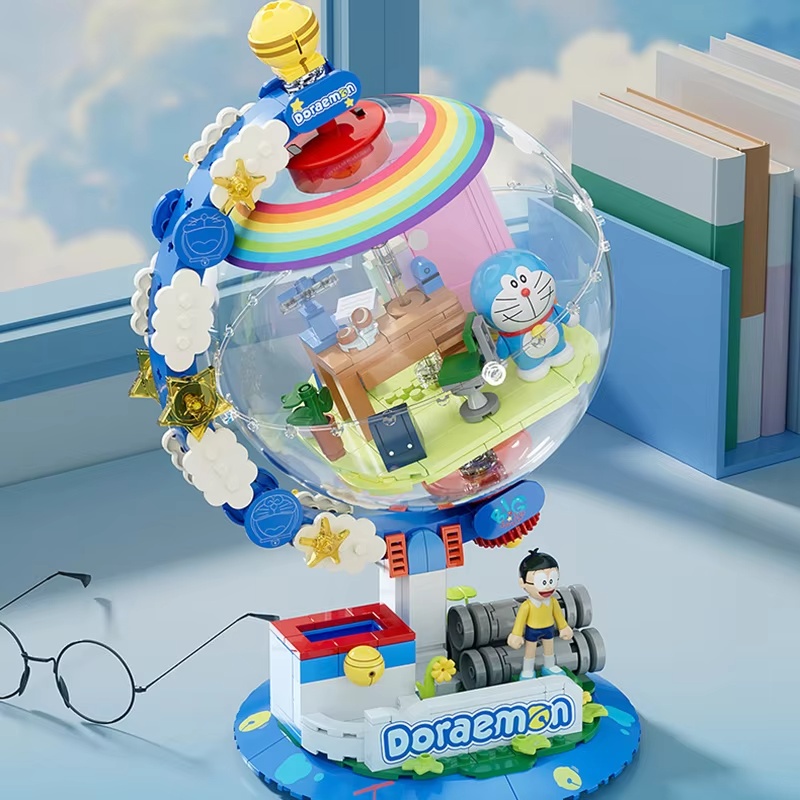 JAKI Doraemon Licensed Globe B - Lego Set Technic ulasan dan harga